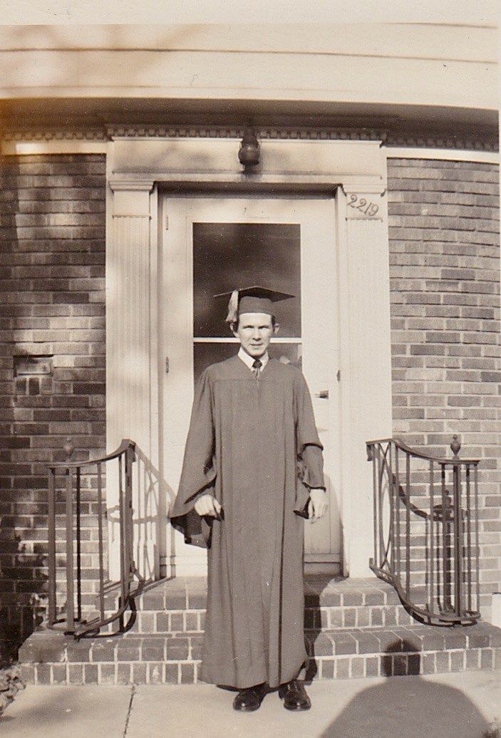 Original vintage graduation photograph